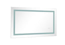 36x24 LED Lighted Bathroom Wall Mounted Mirror with High Lumen+Anti-Fog Separately Control+Dimmer Function