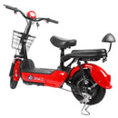 Electric Mobility Scooter 48V 350W Motor 14in Tire 3 Adjustable Speed with Cargo Basket