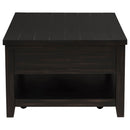 Sutter - 2 Piece Coffee And End Table Set - Dark Brown