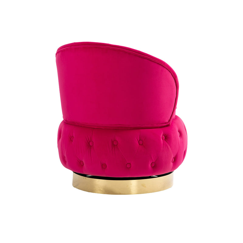 360 Degree Swivel Cuddle Barrel Accent Storage Chairs, Round Armchairs with Wide Upholstered, Fluffy Velvet Fabric Chair for Living Room, Bedroom, Office, Waiting Rooms