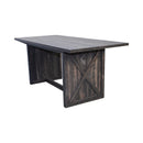 70.87" Farmhouse Large Dining Table for 6-8 People