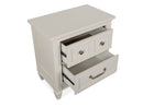 Willowbrook - Drawer Nightstand - Egg Shell White With Slight Rub Through