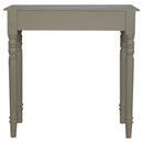 Hand Painted Writing Desk - Gray by HouseOfZazla