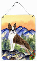 Boston Terrier Aluminium Metal Wall or Door Hanging Prints