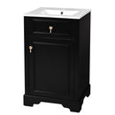Elegant Bathroom Vanity With Ceramic Sink, Soft Close Door, Adjustable Shelf by Unique Piece Furniture