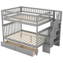 Bunk Bed With Staircase by Unique Piece Furniture