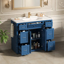 Navy Blue 48" Bathroom Vanity