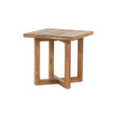 Ella - Square Side Table With Cross Stretcher Base by HouseOfZazla