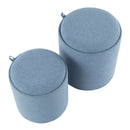 Tray - Contemporary Nesting Ottoman Set by HouseOfZazla