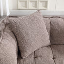 Cozy Beanbag Chair With High Resilience Foam Core For 2 by HouseOfZazla