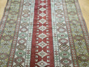 4' X 8' Antique Handmade Turkish Melas Oushak Wool Rug