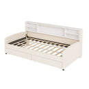 Luxurious Upholstered Platform Bed With Storage Drawers by HouseOfZazla