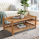 Modern 2 Tier Coffee Table for Living Room Furniture