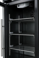 Black Single Door Fridge Cabinet Outdoor Kitchen Islands by HouseOfZazla