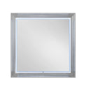 Moon - Marble Mirror With LED - White by HouseOfZazla