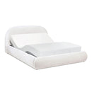 Archie Puffy Grounded - Upholstered Platform Bed by HouseOfZazla