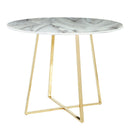 Cosmo - Contemporary / Glam Dining Table by HouseOfZazla