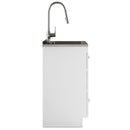 Lawrence - Laundry Cabinet With Faucet And Stainless Steel Sink by Unique Piece Furniture