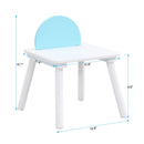 Children's Panel Table With 4 Chairs - White by HouseOfZazla