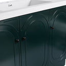 Modern Freestanding Bathroom Vanity With Soft Close Cabinet Doors by HouseOfZazla