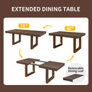7-Piece Extendable Dining Table Set