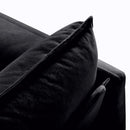 Oversized Chair With Movable Ottoman, Soft Upholstered Lounge Chair by HouseOfZazla