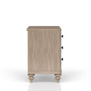 3 Drawer Nightstand - Sand by HouseOfZazla