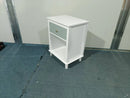 26.77''H Wooden Nightstand with One Drawer and One Shelf by HouseOfZazla
