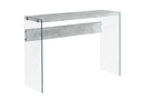 Accent Console Table For Entryway, Glossy Spacious Surface by HouseOfZazla