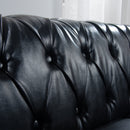Man Cave 84.65' Arm Chesterfield Three Seater Sofa