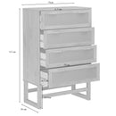 Talo - 4 Drawer Dresser - Natural by HouseOfZazla