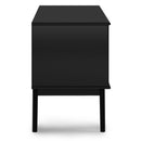 Draper - Handcrafted Mid Century Low TV Media Stand