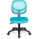 Low-back Computer Task Chair with Adjustable Height and Swivel Casters by LJGDeals
