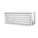 Rhodes 2pc Teak & Aluminum Outdoor Sofa and Coffee Table Set