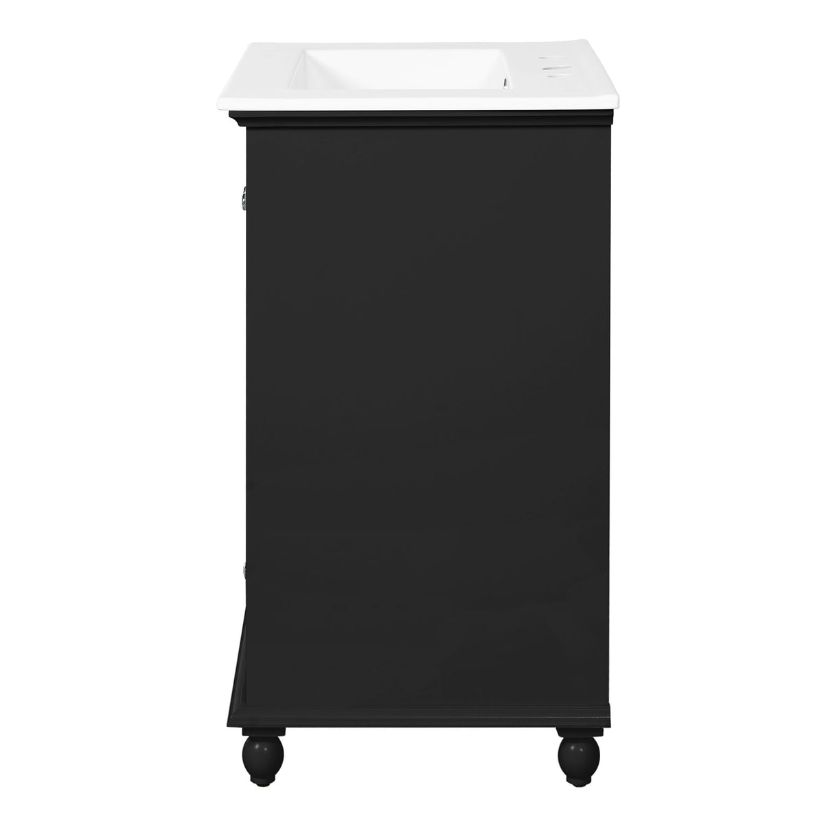 Modern Bathroom Vanity With Sink, Cabinet With Drawer And Dividers, Rectangular Storage Unit, photo 36 of 40