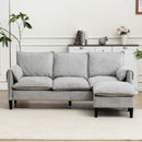 Convertible Combination Sofa With Footstools With Storage by Unique Piece Furniture