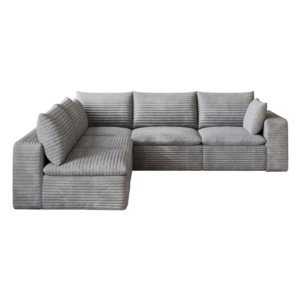 Cloud Sofa - 99*103" Corduroy Fabric, photo 9 of 10