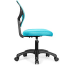 Low-back Computer Task Chair with Adjustable Height and Swivel Casters by LJGDeals