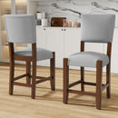 Mid Century Modern Bar Stools, Upholstered Counter Chairs by HouseOfZazla