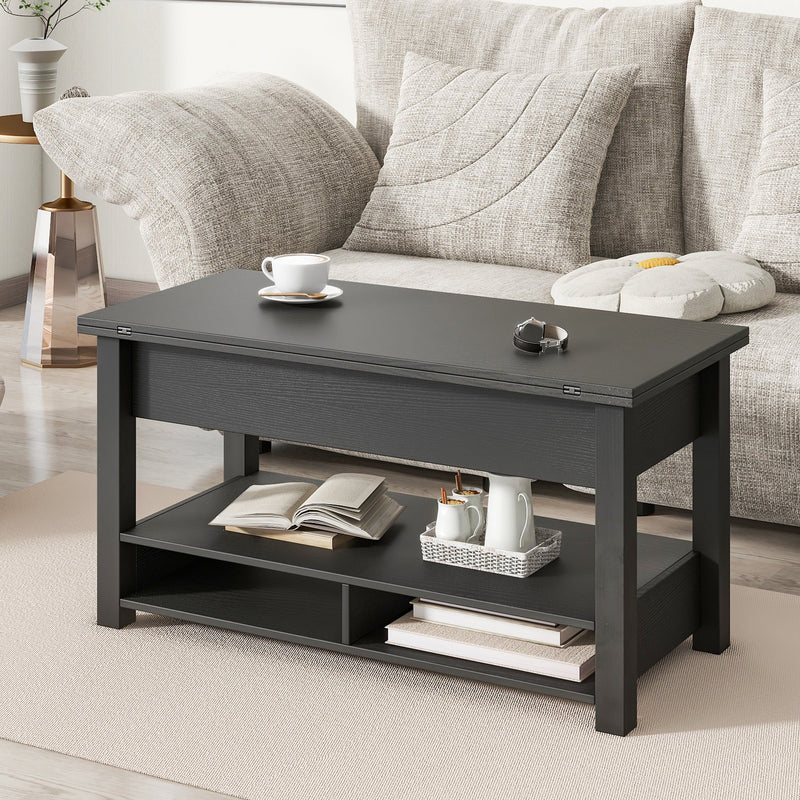 Walker Edison | Multi-Functional Lift Top Coffee Table & Desk