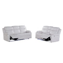 Blanche - Reclining Set With LED Lights, Speaker by Unique Piece Furniture