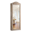 Wall/Door Mounted Jewelry Armoire Cabinet with Mirror by LJGDeals