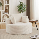 Modern Single Sofa With Backrest Pillow For Living Room by HouseOfZazla