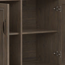 Lev - Wide Storage Cabinet - Smoky Brown by HouseOfZazla