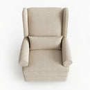 Extra Wide Swivel Recliner Glider Chair With Footrest by HouseOfZazla