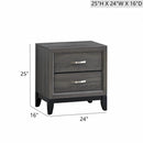 Glasgow - Nightstand With English Dovetail Drawers by Unique Piece Furniture