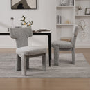 Armless Curved Back Accent Chairs by HouseOfZazla