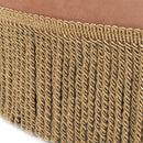 Yolanda - Round Upholstered Accent Ottoman by HouseOfZazla