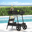 Modern Industrial Bar Cart