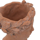 D7X11" Visage Head Bust Planter - Brown by Unique Piece Furniture